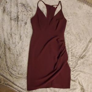 Burgundy Dress